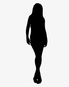 Person Clipart Shadow - Silhouette Of A Woman Transparent, HD Png Download, Transparent PNG
