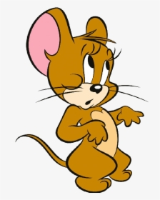 Jerry Clipart Cartoon Character - Tom And Jerry Jerry Png, Transparent Png, Transparent PNG
