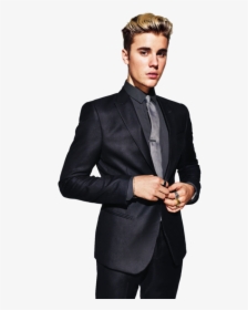 Justin Bieber Gq Singer-songwriter Musician - Justin Bieber Wearing Tuxedo, HD Png Download, Transparent PNG
