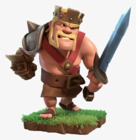Barbare Clash Of Clans Png - Clash Of Clans Barbarian King, Transparent Png, Transparent PNG