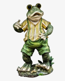 Frog, Figure, Ceramic, Sculpture, Ceramic Figures, - Toad, HD Png Download, Transparent PNG