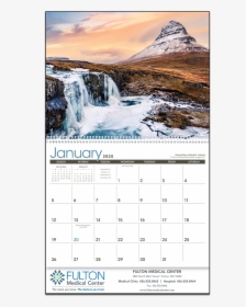 Picture Of Waterfalls Wall Calendar - Kirkjufellsfoss Game Of Thrones, HD Png Download, Transparent PNG