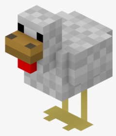 Minecraft Chicken Png, Transparent Png, Transparent PNG