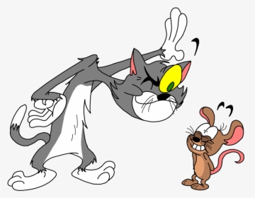 Transparent Tom And Jerry Clipart - Cartoon Of The Stink Eye, HD Png Download, Transparent PNG