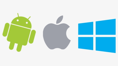 Windows Logo Transparent Image - Windows Android Y Ios, HD Png Download, Transparent PNG