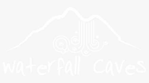 Waterfall Caves & Turn Around Houses Logo - Illustration, HD Png Download, Transparent PNG