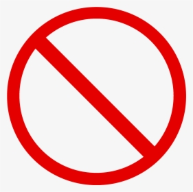 Restricted No Entry Png Clipart - No Clipart, Transparent Png, Transparent PNG
