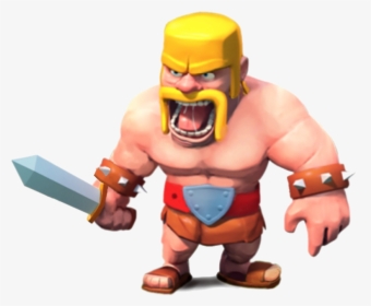 Clash Of Clans Characters Barbarian, HD Png Download, Transparent PNG