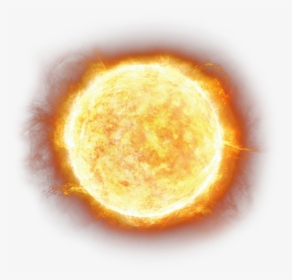 Sun In Solar System Transparent Png, Png Download, Transparent PNG