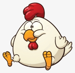 Chicken Clipart Art Clip Fat Royalty Free Cliparts - Fat Chicken Cartoon, HD Png Download, Transparent PNG