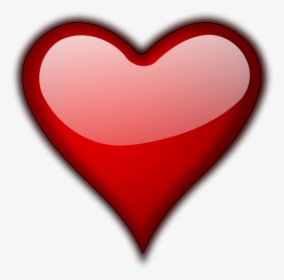 3d Red Heart Png Hd - Valentine's Heart, Transparent Png, Transparent PNG
