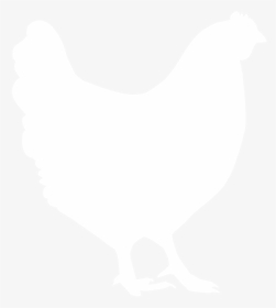 Happy Egg Co Raised With Love Chickens - White Hen Icon Png, Transparent Png, Transparent PNG