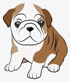 14 Bulldog Puppy - Bulldog Puppy Clipart, HD Png Download, Transparent PNG