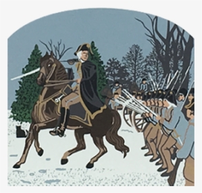 Vintage Charge At Trenton From Series Xvii, Revolutionary, HD Png Download, Transparent PNG