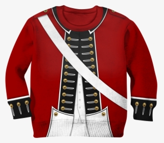 3d Revolutionary War Uniform Kid Full Print Hoodie - Revolutionary War Shirt, HD Png Download, Transparent PNG