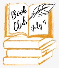 Book Club - Open Book Book Cartoon Drawing, HD Png Download, Transparent PNG