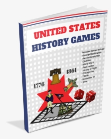 Printable United States History Games Book - Book Cover, HD Png Download, Transparent PNG