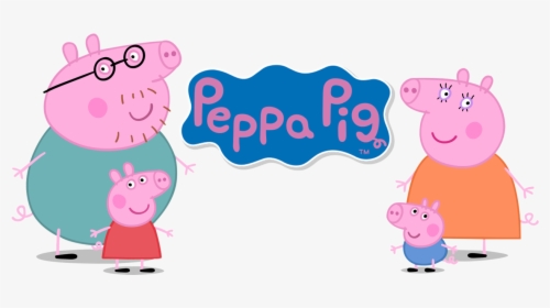 Peppa Pig And Ben And Holly - Peppa Pig Whole Family, HD Png Download, Transparent PNG