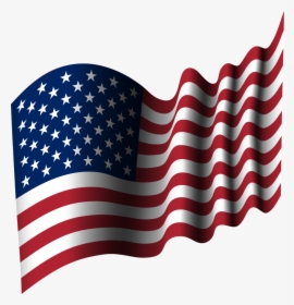 Flag - Clip Art American Flag Cartoon, HD Png Download, Transparent PNG