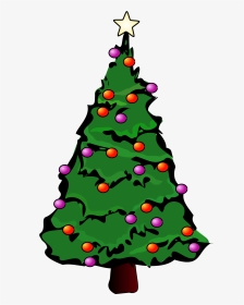 Transparent Christmas Tree Vector Png - Christmas Tree Clipart Hd, Png Download, Transparent PNG