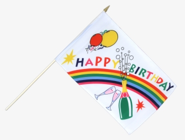 Party Flags Garland Decoration Ornaments Garlands Birthday - Happy Birthday Flag Png, Transparent Png, Transparent PNG