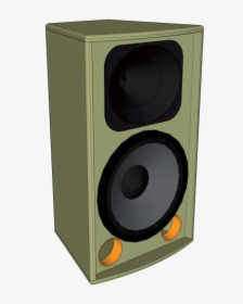 Audio Speakers Png Free Download - 8 Inch Speaker Box Design, Transparent Png, Transparent PNG
