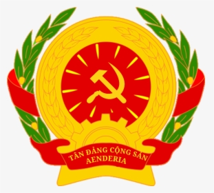 New Communist Party Of Aenerian Flag Logo - Logo With Blue Ball, HD Png Download, Transparent PNG