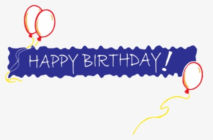 Transparent Happy Birthday Vintage Png - Happy Birthday In One Line, Png Download, Transparent PNG