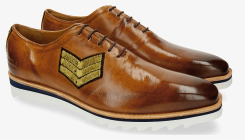 Oxford Shoes Jeff 26 Tan Patch Rank Patch Stars, HD Png Download, Transparent PNG