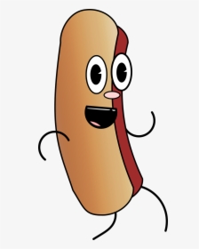 Transparent Hot Dog Cartoon Png - Gambar Sosis Kartun Png, Png Download, Transparent PNG