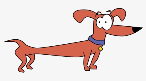 Paw,area,carnivoran - Cartoon Weiner Dog Png, Transparent Png, Transparent PNG