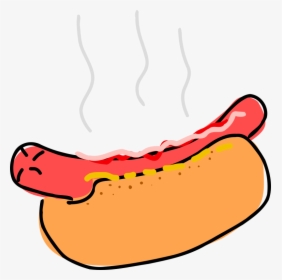 Hot Hotdog Clipart, HD Png Download, Transparent PNG