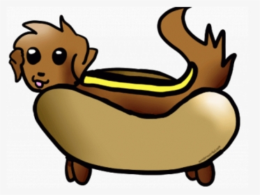 Hot Dog Clipart Cartoon - Cute Food Clipart Cartoon, HD Png Download, Transparent PNG