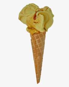 Sea Salted Caramel Ice Cream Cone - Snowflake Gelato Great Taste Award 2024, HD Png Download, Transparent PNG