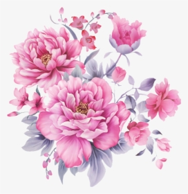 Beautiful Flower Patterns Design Floral Hand-painted - Png Clipart Beautiful Flower Png, Transparent Png, Transparent PNG
