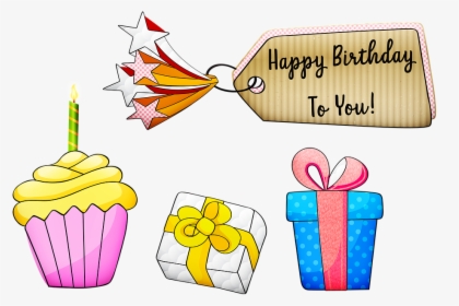 Birthday Items, Gifts, Cake, Happy Birthday, Tag - Tarjeta De Cumpleaños Hija, HD Png Download, Transparent PNG