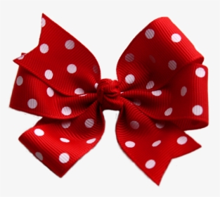 Red And White Bow, HD Png Download, Transparent PNG
