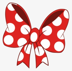 Red White Polka Dot The Wild Side - Minnie Mouse Bow Png, Transparent Png, Transparent PNG
