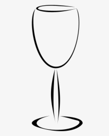 Clipart - Champagne Stemware, HD Png Download, Transparent PNG