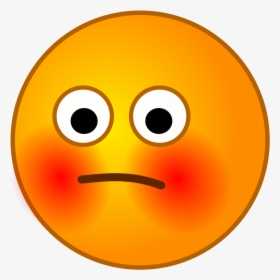 Embarrassed Smiley Png , Png Download - Embarrassing Smiley, Transparent Png, Transparent PNG