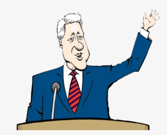 President At Podium Clipart - President Clipart, HD Png Download, Transparent PNG