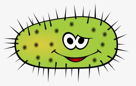 Funny Green Bactera Clip Arts - Transparent Background Germs Clipart, HD Png Download, Transparent PNG