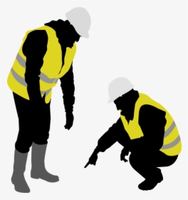 Contractor Clipart Factory Worker - Silhouette Construction Worker Png, Transparent Png, Transparent PNG