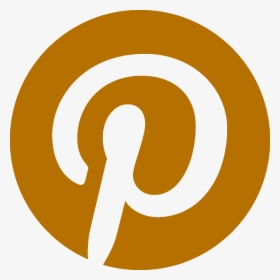 Gold Pinterest Logo Png Clipart , Png Download - Logo Pinterest Png, Transparent Png, Transparent PNG