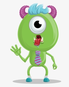 Funny Monsters - Cartoon Png Funny Monster, Transparent Png, Transparent PNG