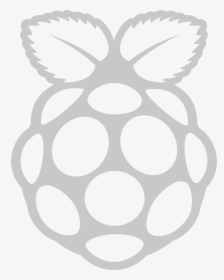 Rpi Logo Grey Print - Logo Raspberry Pi Icon, HD Png Download, Transparent PNG