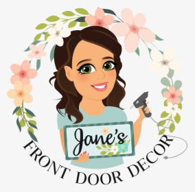 Jane S Front Door Decor - Draw A Scarecrow Face, HD Png Download, Transparent PNG