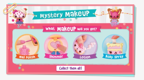 Num Noms Mystery Makeup Checklist, HD Png Download, Transparent PNG