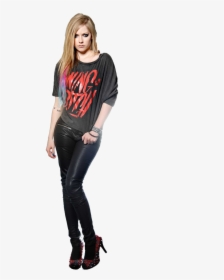 Celebrity Png High Resolution Celebrities - Rockstar Outfit Avril Lavigne, Transparent Png, Transparent PNG
