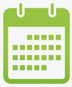 Green Calendar Icon Png, Transparent Png, Transparent PNG